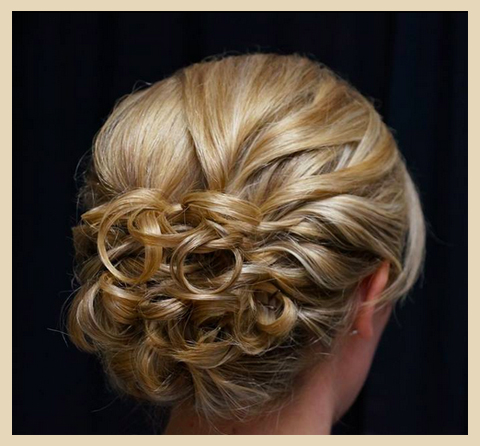 Updo with Curls